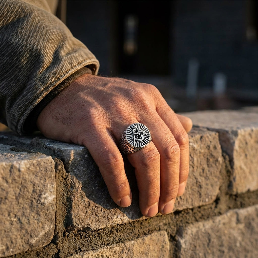 Bague Franc Maçon