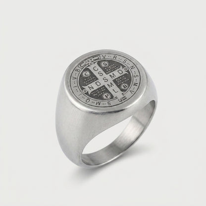 Chevalière Croix de Saint Benoit