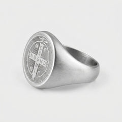 Chevalière Croix de Saint Benoit