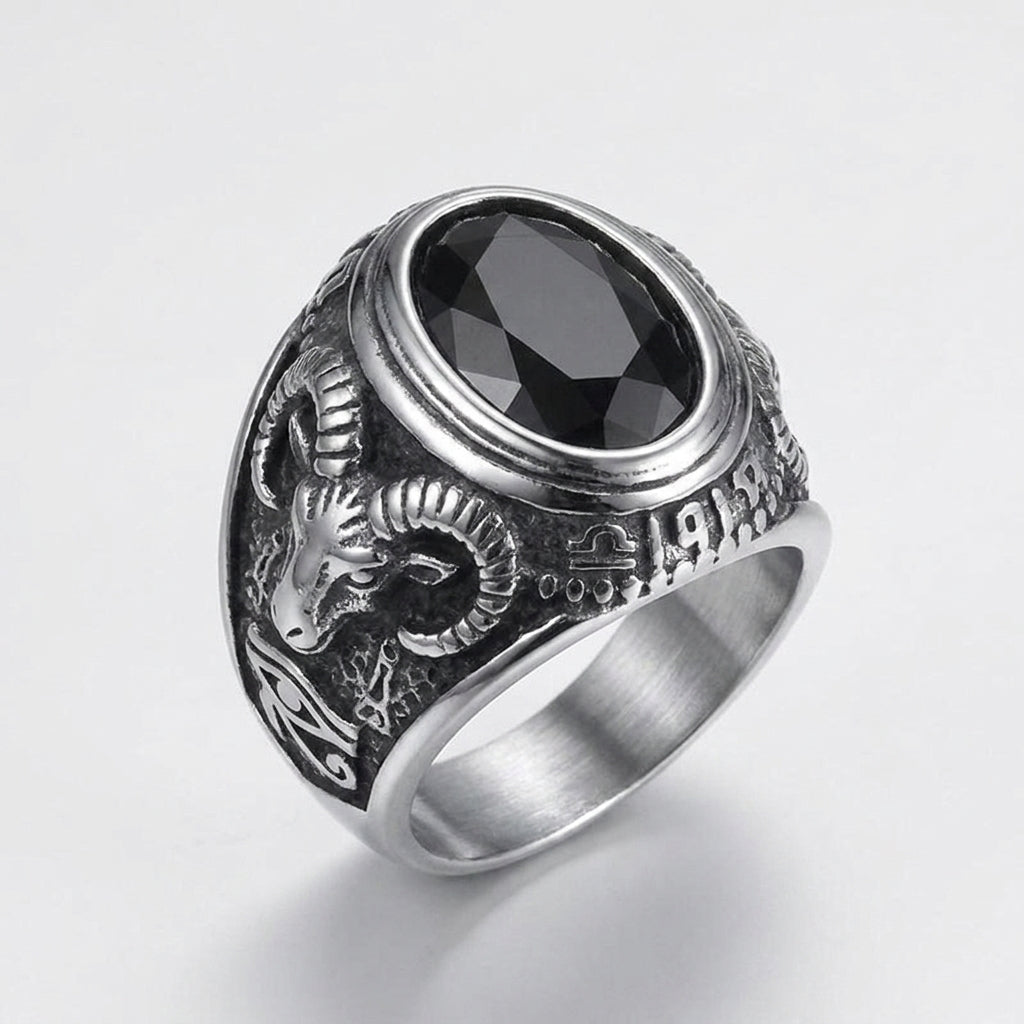 Chevalière Œil d'Horus Ovale