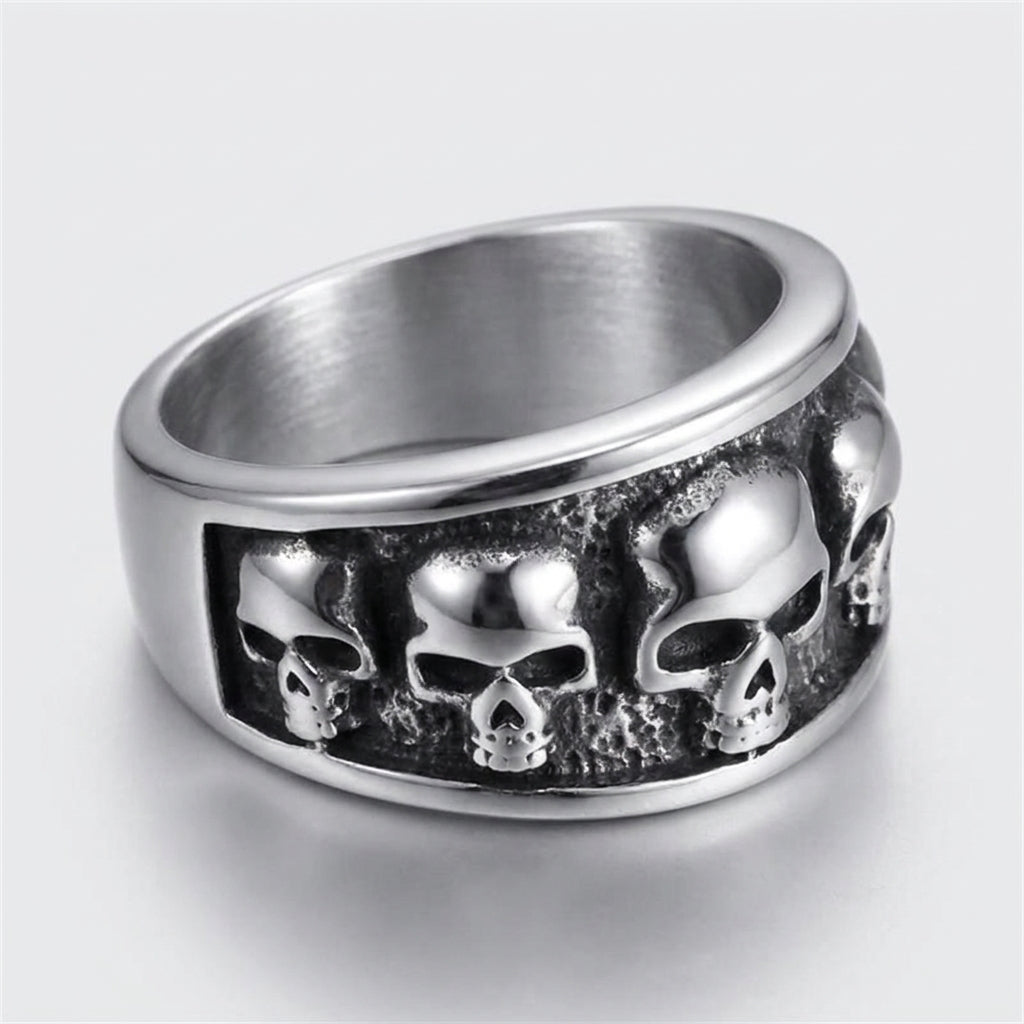 Chevalière Tête de Mort Réminiscence